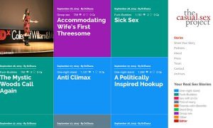 Online Datenbank für reale Sex-Stories: erotisch, frivol, versaut